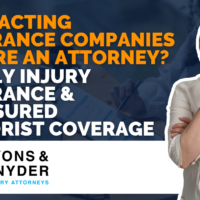 What Are the Risks of Contacting Insurance Companies Before Consulting an Attorney, and How Do Bodily Injury Insurance and Uninsured Motorist Coverage Factor In